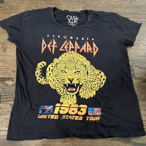 Chaser Def Leppard tee